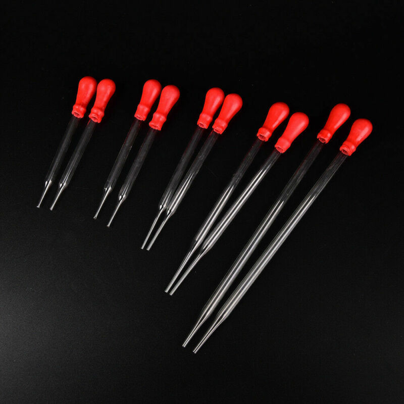 1Pcs Glass Dropper Medicine Pipette Durable Silicone Head Liquid Dropper Burette Transfer Pipette Lab Supplies 9/10/12/15/17/18