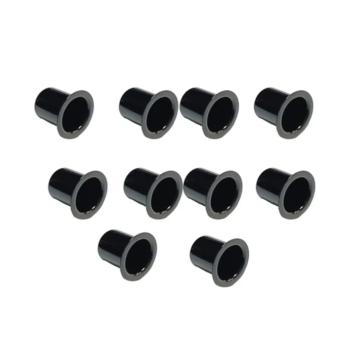 10 stücke Gold/Silber/Schwarz/verrotten Kerzenhalter 11,8mm Wachs Kerzen Tassen Gläser Kerzenhalter Halfter Esszimmer Hochzeiten Valentinstag Dekor