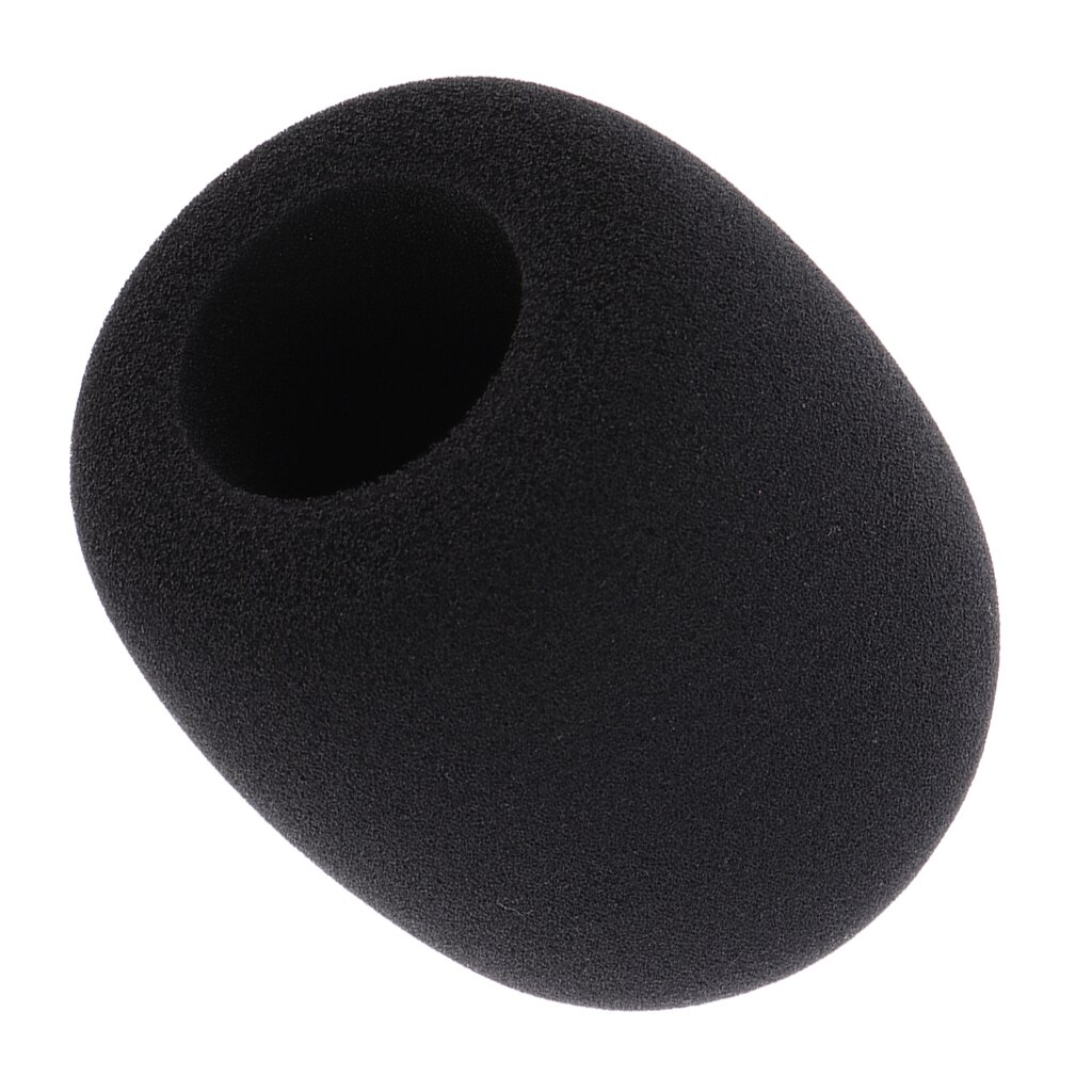 Large Size Microphone Sponge Foam Cover Mic Windscreen for Condenser Mic 5cm