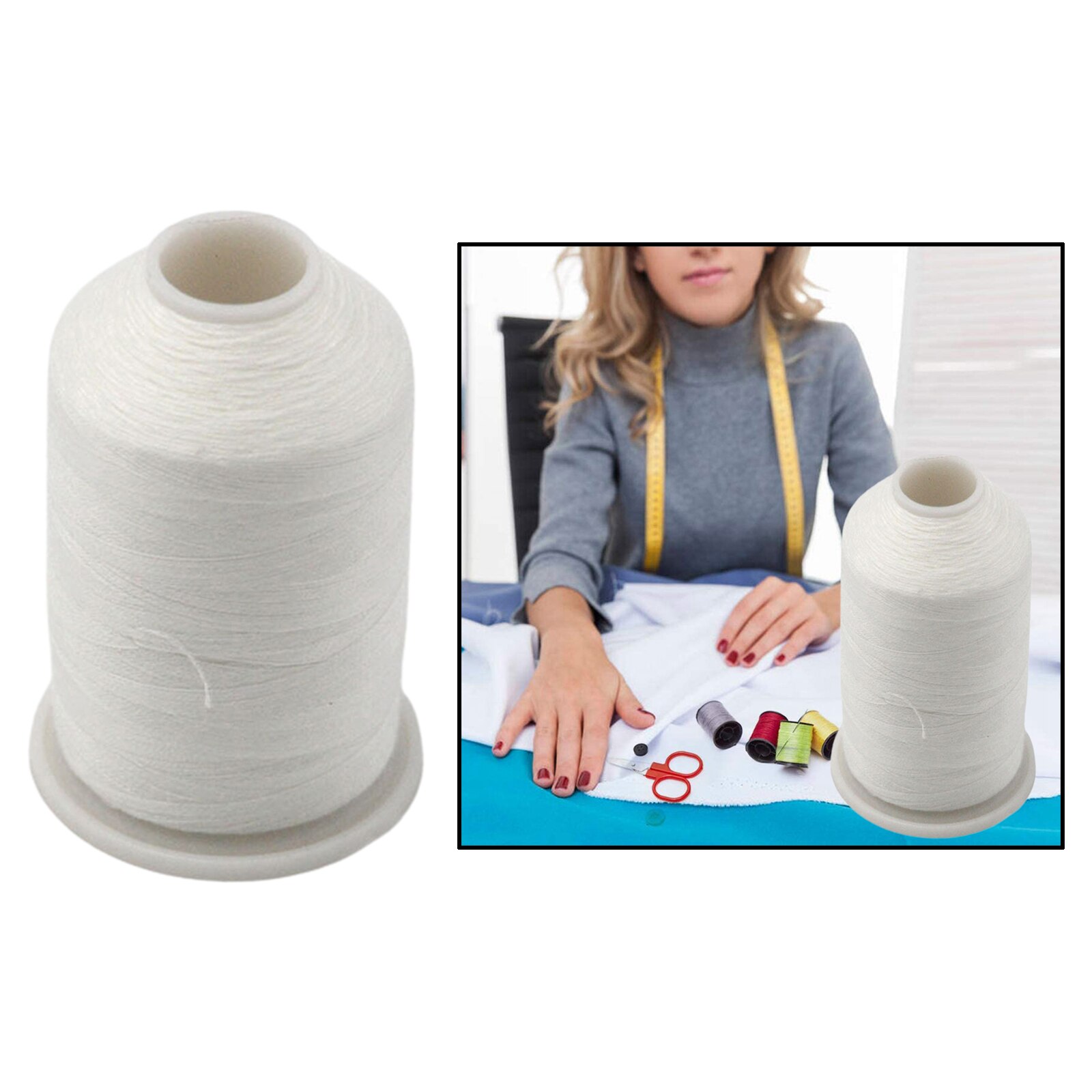 1094 Yard Water Soluble Sewing Thread Clothes Making Garment DIY Handmade Craft Sew