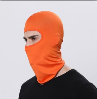 Fietsmasker Kap voor Heren Bivakmuts Volledig Gezicht Motor Fietshelm Hoed Bandana Outdoor Ademend Gezichtsschild Biker Masker: Bruin