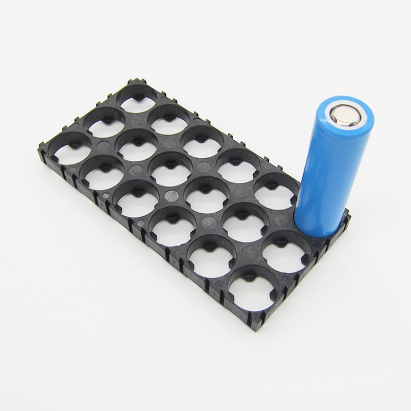 3*6 18650 Lithium Battery Combination Holder Buckle Battery Pack Holder Cylindrical Li-ion Cell Fixture Bracket BMS DIY Parts