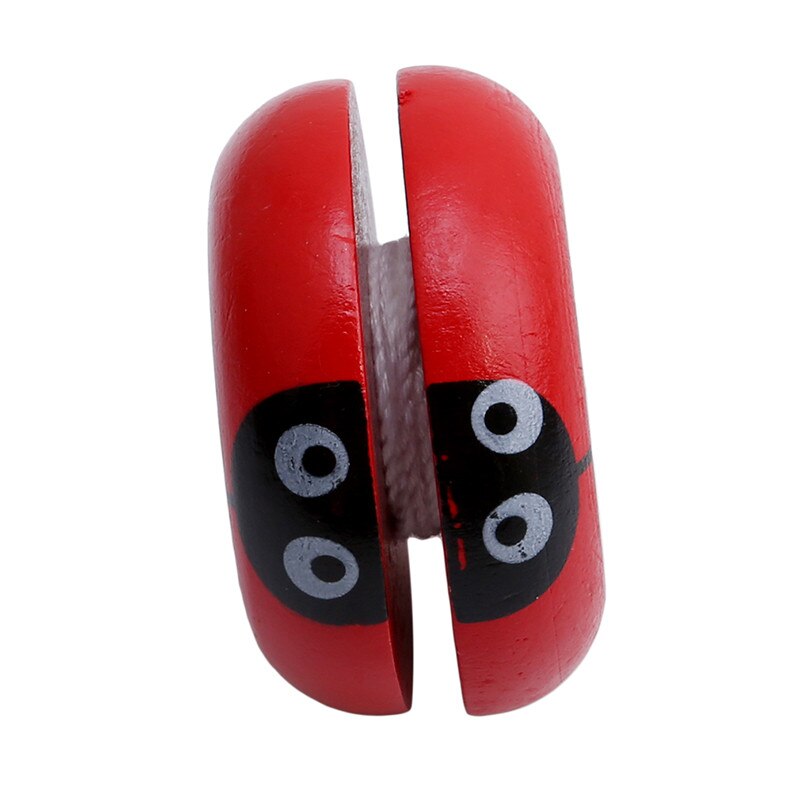 Leuke Ladybird Jojo Speelgoed Dragende Professionele Yoyo Speelgoed Hout Hoge Precisie Spel Speciale Props