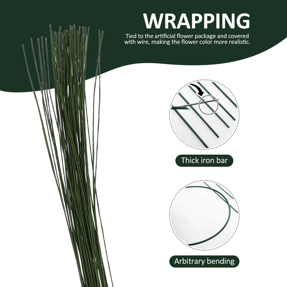 1 Set Flower Arrangement Tool Kit Floral Tape Stem Wrap Wire and Wire Cutter