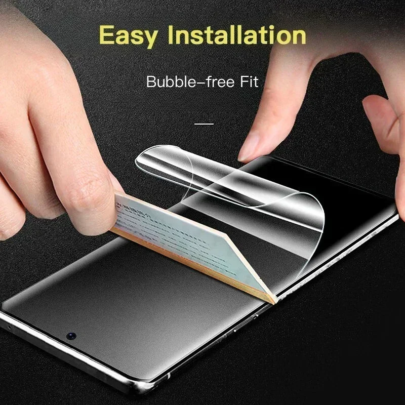 2-4PCS Matte Hydrogel Film for Realme 14 13 12 11 Pro Plus No Fingerprint Screen Protector Not Tempered Glass