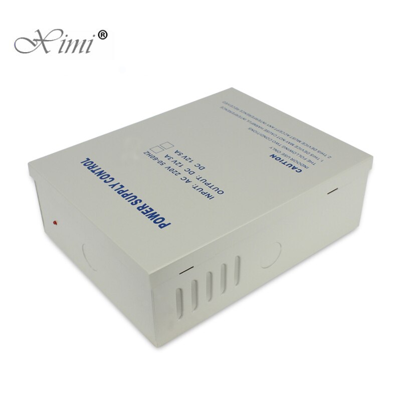 AC 220V 3A Access Control Uninterrupted Power Supply Box For All Kinds of Electric Door Lock With Time Delay