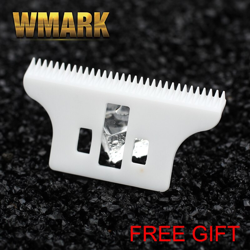 WMARK NG-201 7000 RPM cortador de corte cero detalle recortador barba coche cortadora de pelo eléctrico razor edge t-wide blade JM-720A