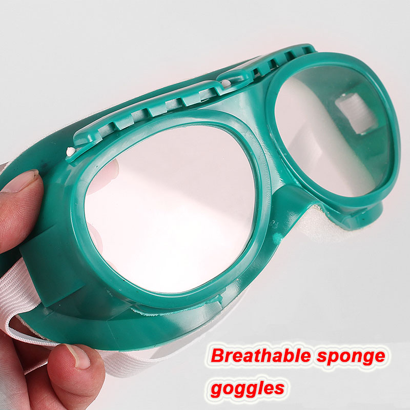 2PCS Eye Protection Protective Lab Anti Fog Clear Goggles Glasses Vented Safety Glasses For Industrial Lab Work