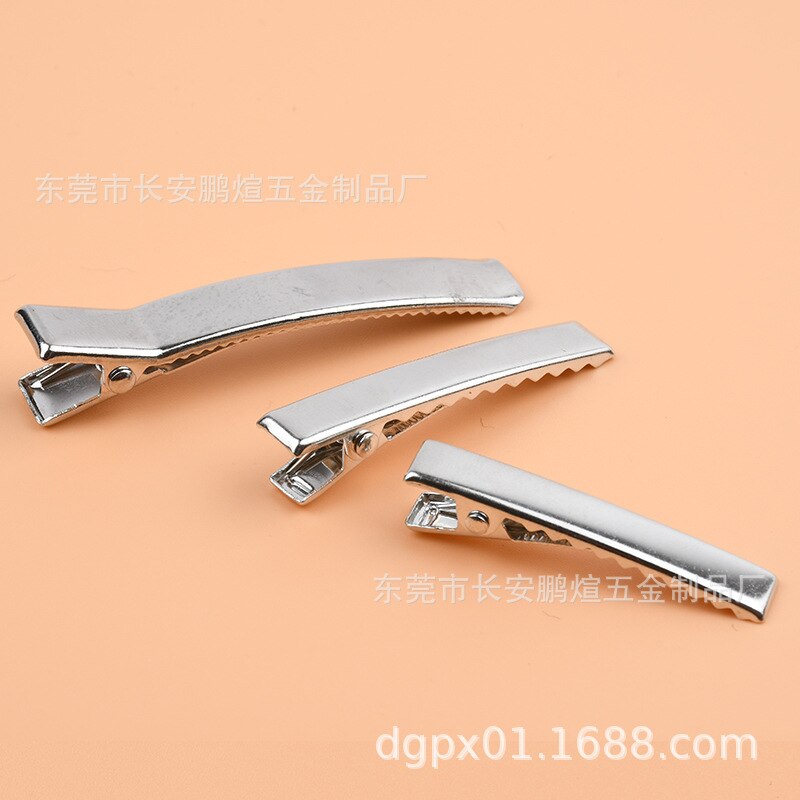 Color thickened Metal duck's mouth clip Stainless steel duck's mouth clip Candy-colored square duck's mouth clip