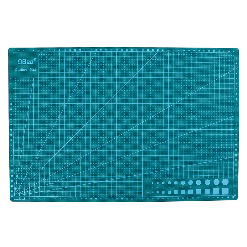 A3 PVC 45cm x 30cm Double Sided Self Healing 5 Layers Cutting Mat Quilting Ruler Suitable For Paper Card Fabric