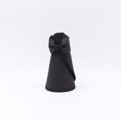 OZyc-Chapeau de soleil pliable à Large bord, pour femmes, Chapeau de plage, en paille, , , printemps été: 5