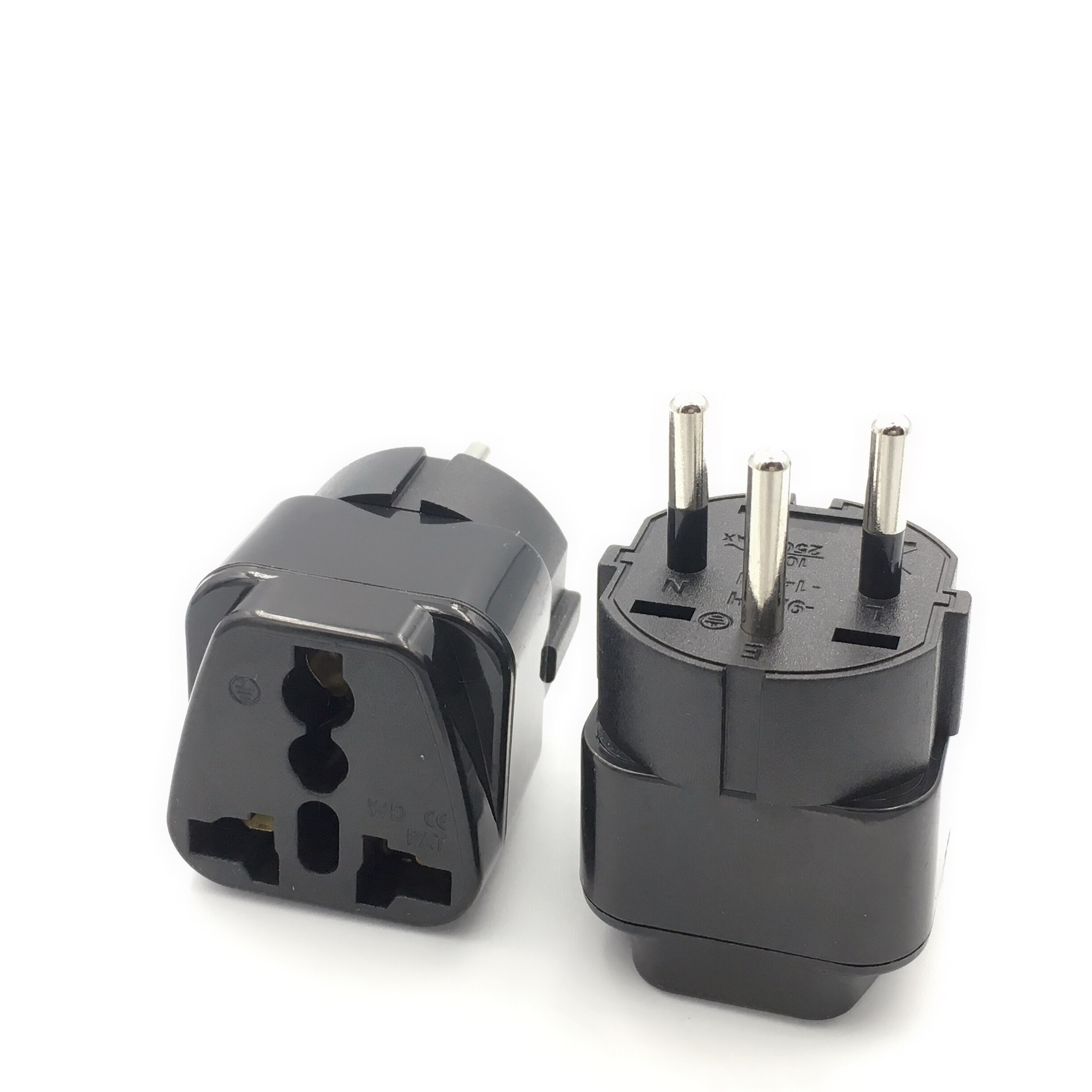 ISRAEL Palestine Travel Plug Adapter Universal Outlet Israeli 3 Pin Grounded Plug Adaptor 10A 250V