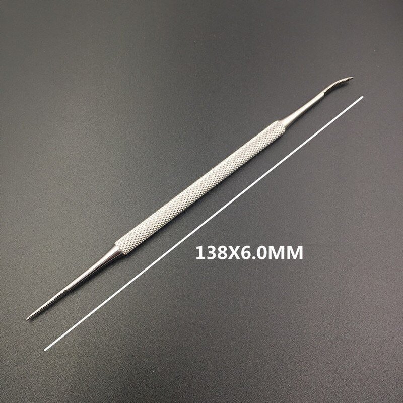 Stainless Toe Nail File Double Ended Pedicure File Satin Edge Ingrown Toe Nail Lifter Onychomycosis Paronychia Podiatry Chiropod: A