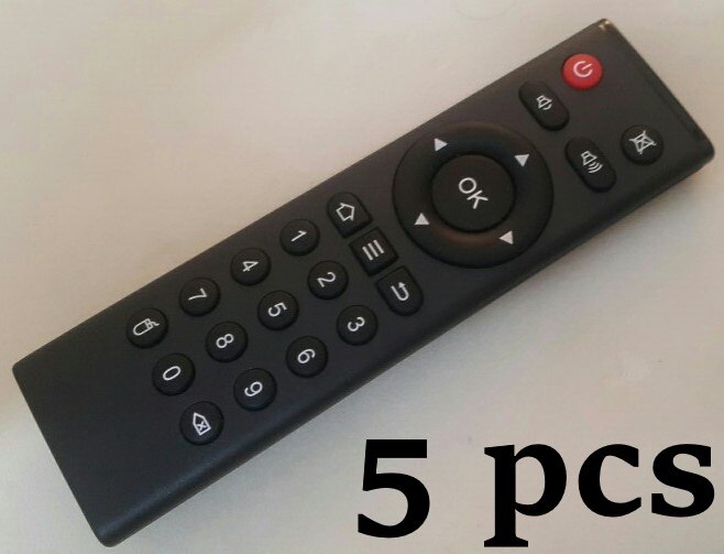 Tanix Tx6 télécommande pour Android tv box tanix Tx5 max TX3 MAX Mini Tx6 TX92 android allwinner H6 télécommande de remplacement: 5 Pieces