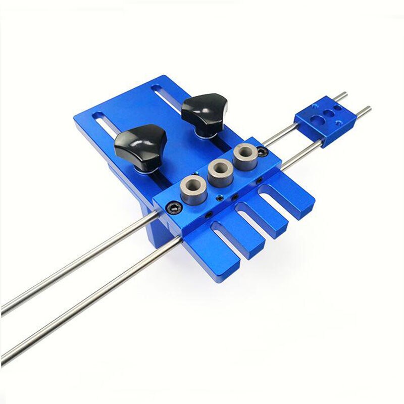 Woodworking tool,DIY Woodworking Joinery High Precision Dowel Jigs Kit,3 in 1 Drilling locator,08450A drilling guide kit