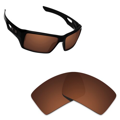 ToughAsNails Polarized Replacement Lenses for Oakley Eyepatch 2 Frame - Varieties: Brown