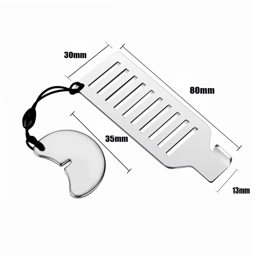 Bloqueador de porta anti-roubo de segurança portátil 8cm de aço inoxidável ferramenta de segurança segura para casa privacidade hotel viagem fechadura da porta rolha