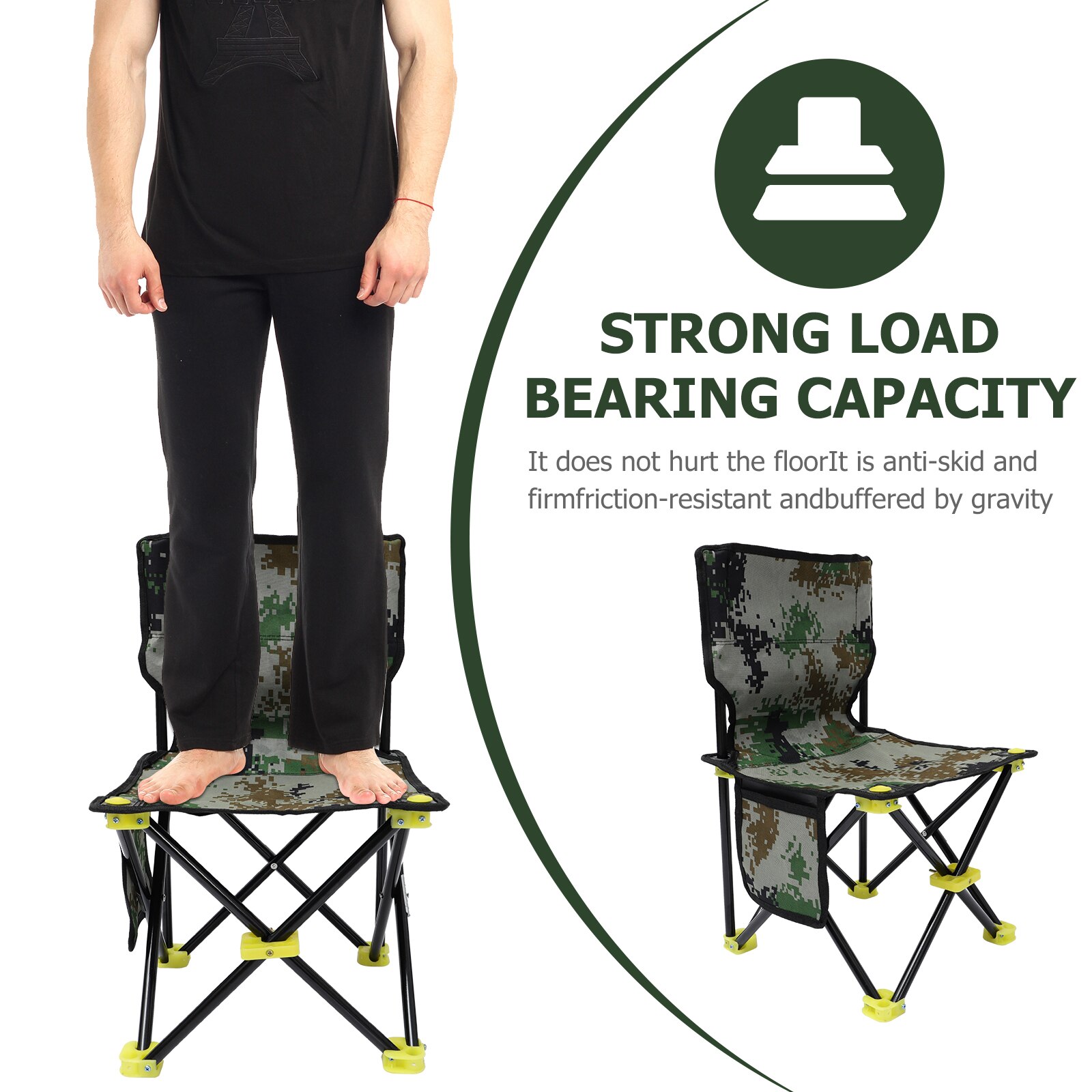 Outdoor Fishing Chair Folding Fishing Stool Folding Fishing Chair Fishing Tools