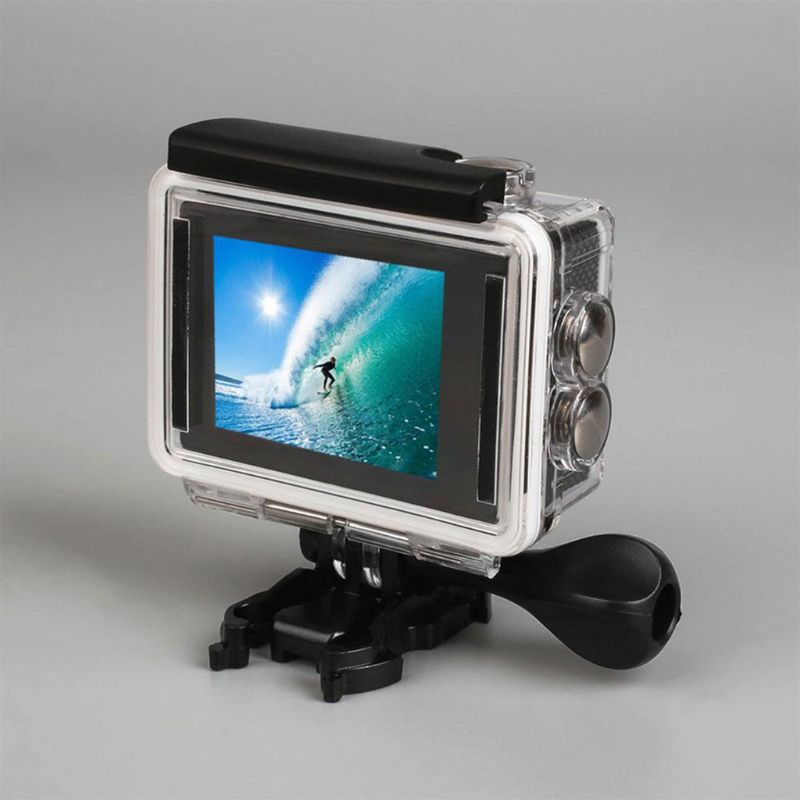 Waterdichte behuizing, onderwaterbehuizing, frame, behuizing voor sjcam  sj4000 , accessoires voor eken  h9r/h9 actiesportcamera's