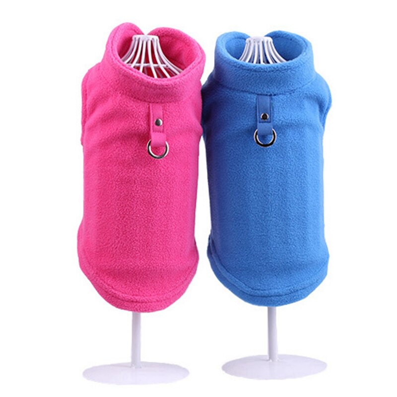 Winter Fleece Pet Kleding voor Honden Puppy Kleding Franse Bulldog Jas Pug Kostuums Jas Voor Kleine Honden Chihuahua Kerst