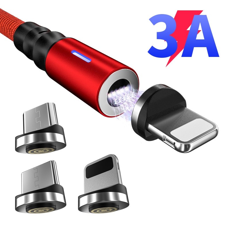 Sterke Magnetische Usb-kabel Snelle Opladen Micro Usb/Type C/I Serie Smartphone Magneet Plug Lader Datakabel voor Android/Iphone