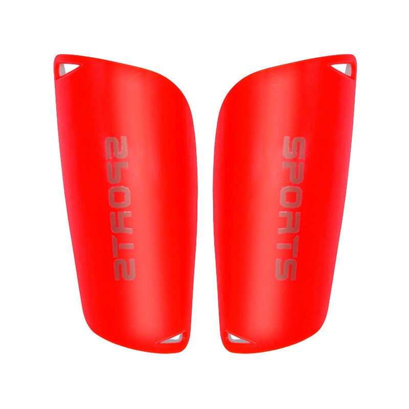 1 Pair Sports Soccer Shin Guard Pad For Kids Football Shin Pads Support Calf Sleeve Shinguard For Adult Teens Children: Red / S Kids