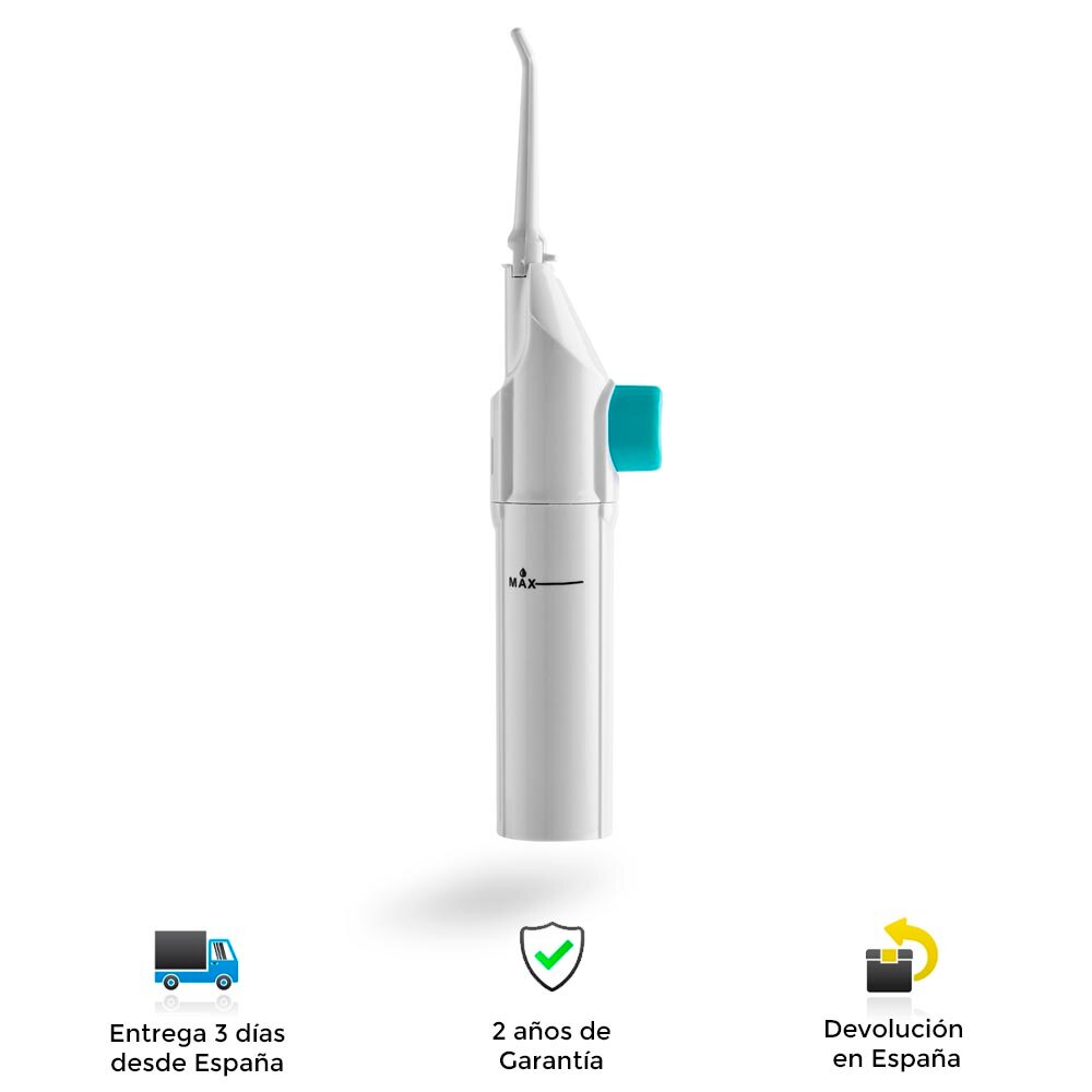 Irrigador bucal con sistema de propulsión a chorro, dientes y encías sanas, limpieza dental, práctico, eficaz, , agua