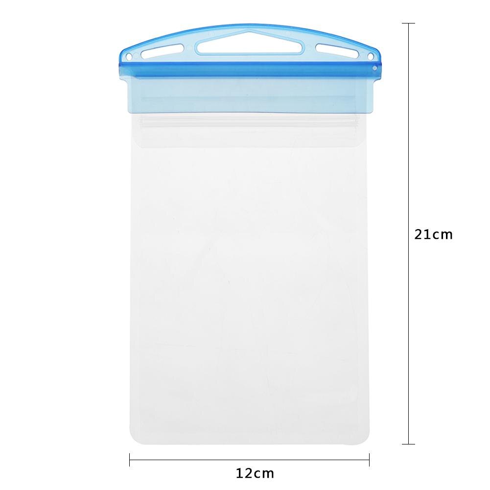 Waterproof Phone Pouch Drift Diving Swimming Bag Underwater Dry Bag Case Cover For Phone Water Sports Beach Pool Skiing 6 inch: 21x12cm