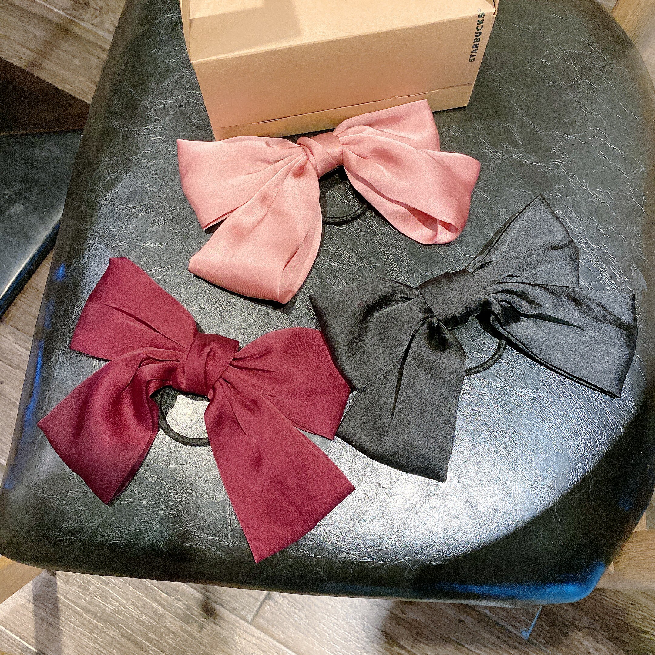 Pinces à cheveux en Satin, 1 pièce, gros nœud papillon à deux couches, épingle à cheveux, accessoires pour femmes, bandeaux de coiffure