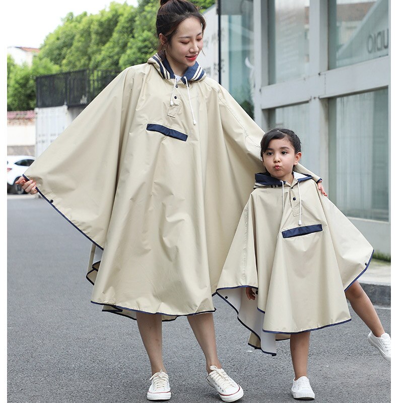 Regenjas Vrouwen Kleding Stijl Japanse En Koreaanse Fan Draagbare Riding Waterdichte Enkele Mode Mantel Windjack Voor Midden S