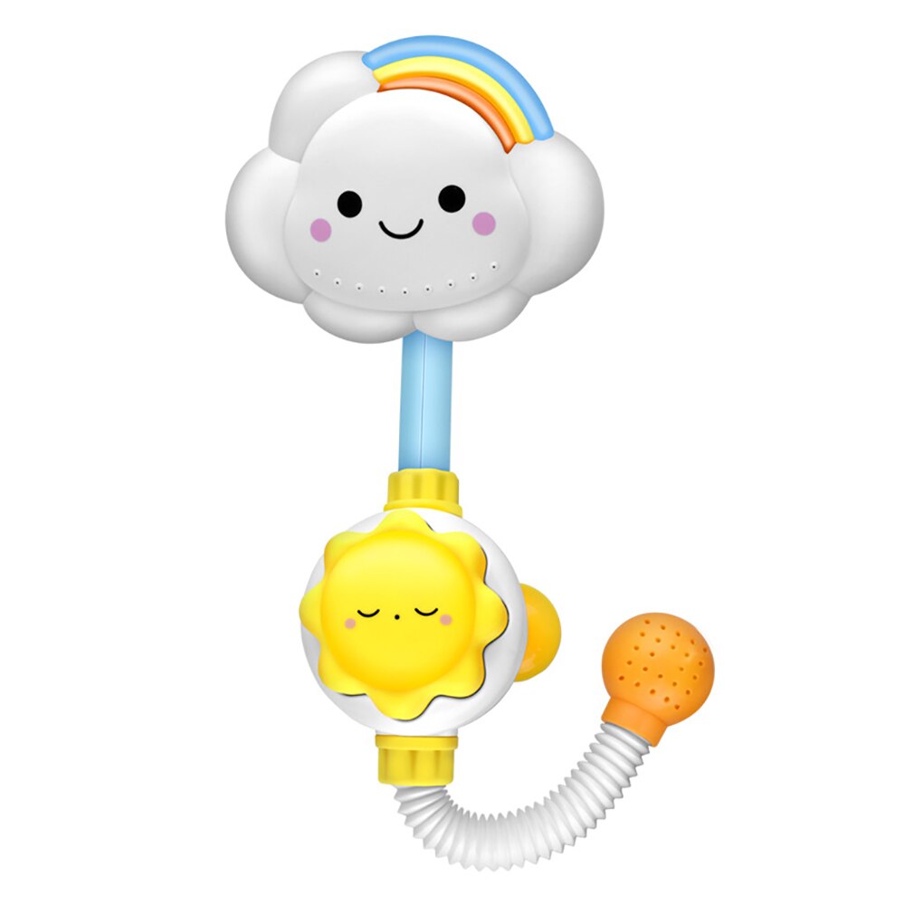 Voor Kinderen Cloud Rainbow Babybadje Speelgoed Kinderen Water Speelgoed Waterval Bad Douches Baden Zuignap Sukkels Spray Games