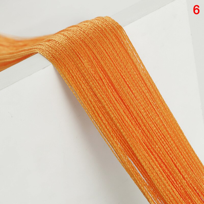 Kleurrijke Deur String Gordijn Tassel Gordijn Voor Deuropening Partitie Home Decor Window Divider Tassel Screen UD88: 6