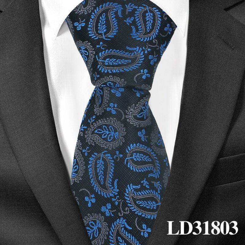 Cravatta Uomo A Righe E Pois 2.95'', Antigrinza, Microfibra, Classica Da Business Casual, Lunga 148 Cm (Borgogna) - 4