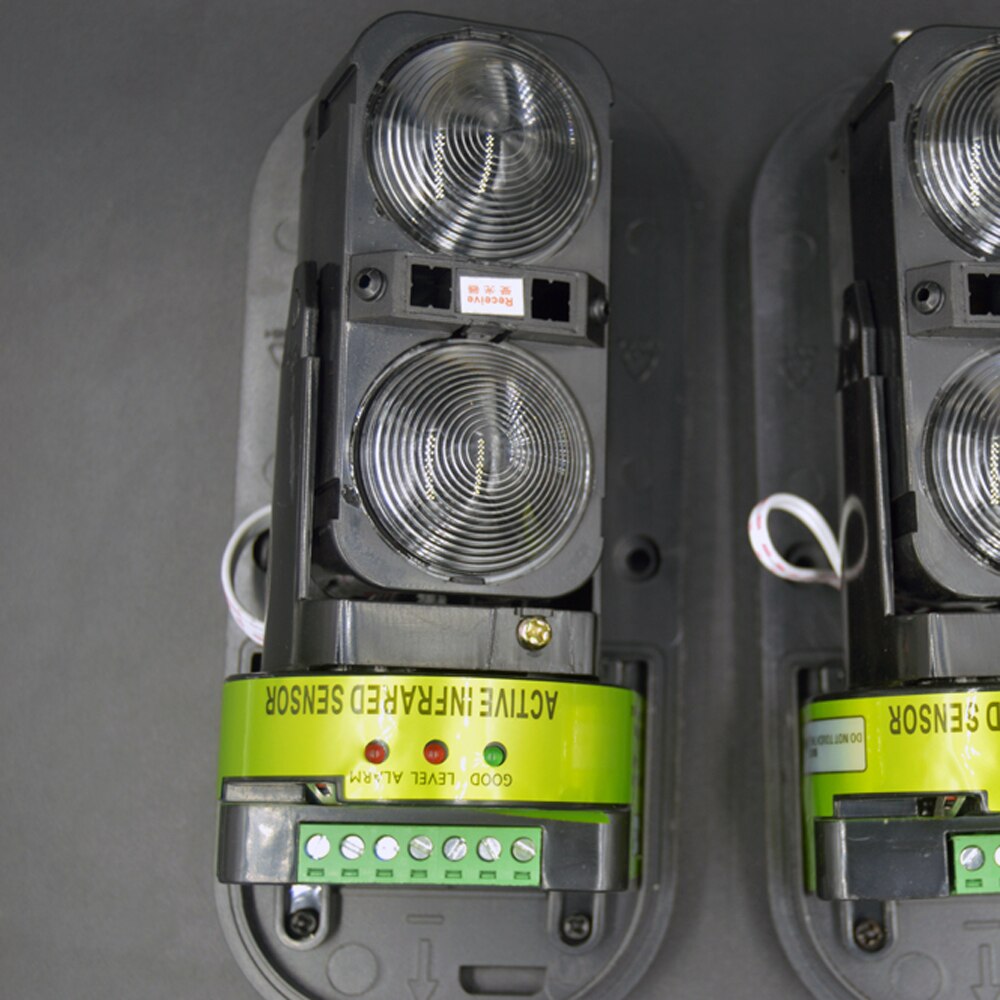 Outdoor Waterproof Infrared Beam Detector, 433MHz Wireless / Wired detector, infrared barrier Detector