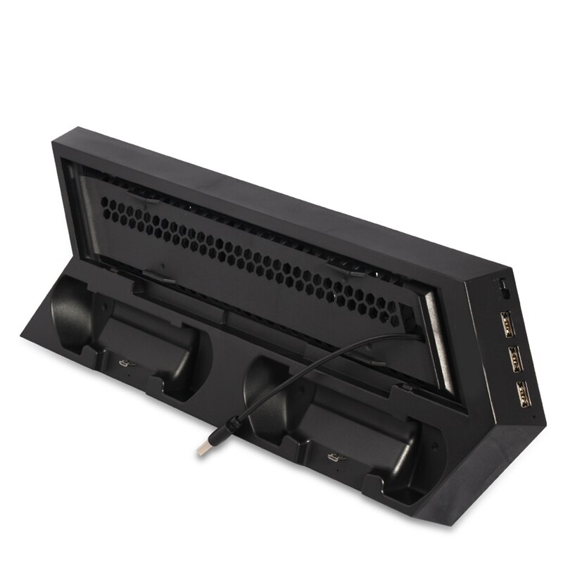 PS4 Station de refroidissement support Vertical contrôleur Station de charge pour Playstation PS4 Slim / PS4 Pro