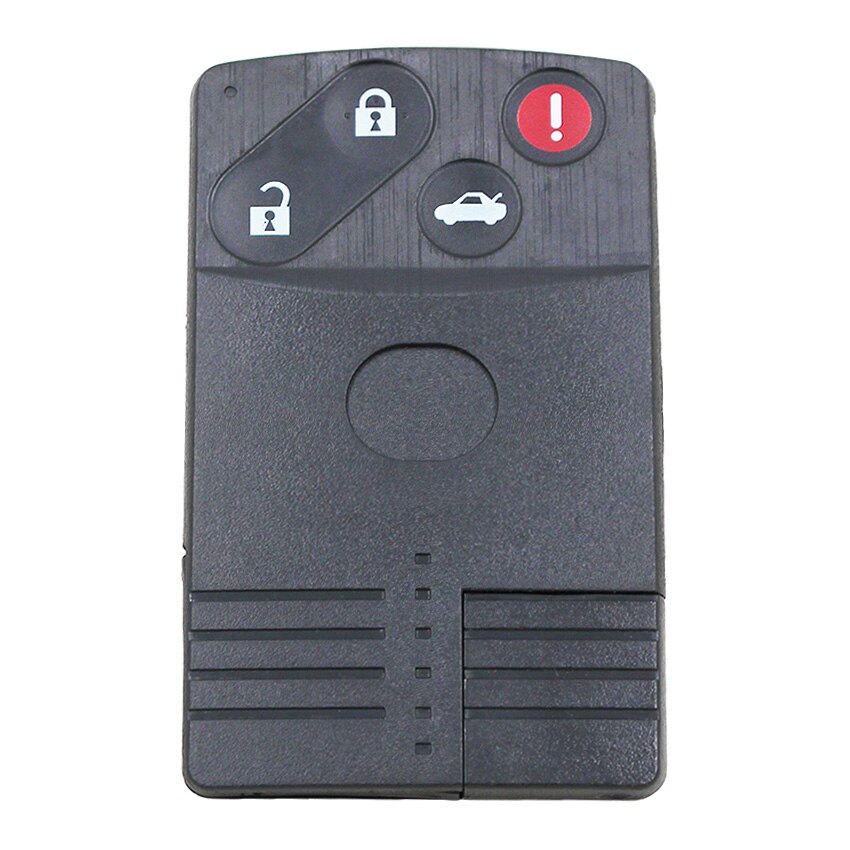 Carcasa de llave remota para coche Mazda 5, 6, CX-7, CX-9, RX8, Miata, MX5, con hoja sin cortar, 2/2 + 1/3/3 + 1 botón: 3 Plus 1 Button