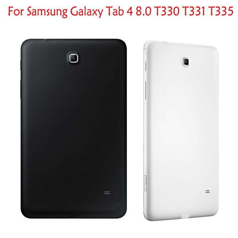 1 Pcs (Gecontroleerd) voor Samsung Galaxy Tab 4 8.0 SM-T330 T331 T335 Terug Batterij Cover Achterdeur Behuizing Case Vervanging Deel