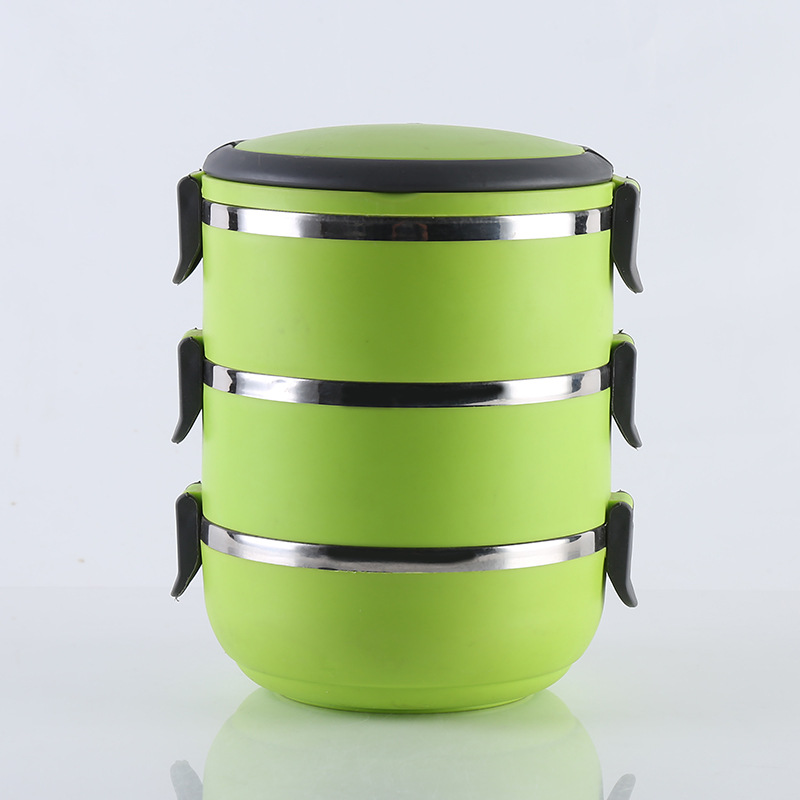 Sealed Stainless Steel Lunch Box for Kids Student Food Heated Thermos Containers Organizer Bento Box Packed Lunch Heated Meal