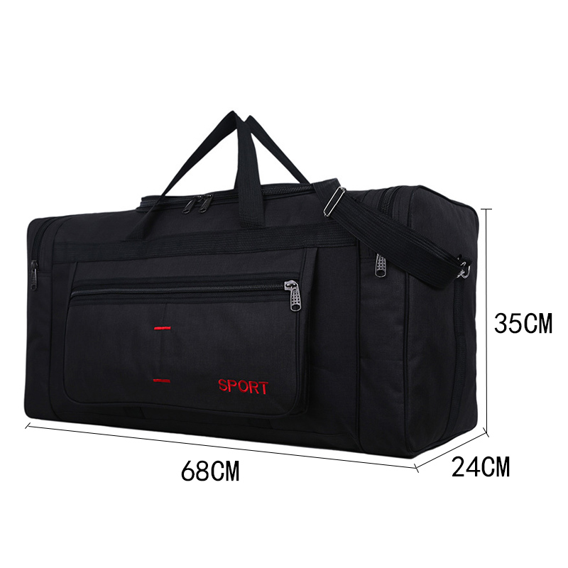 Borsa da viaggio da uomo di grande capacità Borsa da viaggio grande impermeabile per donna Borse da viaggio per bagagli a mano da viaggio per weekend maschile