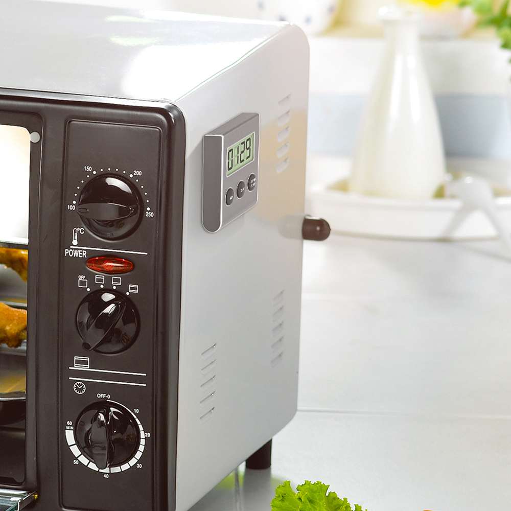 DIGOO LED Digital Kitchen Timer For Cooking Shower Study Stopwatch Alarm Clock Magnetic Electronic Cooking Countdown Time Timer