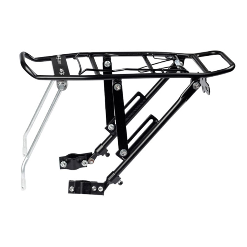 Rear Bicycle Rack Almost Universal Adjustable Bike Cycling Cargo Luggage Carrier Rack Heavy Duty