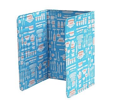 Wall Oil Splash Guard Foil Gas Stove Shield Oil Splatter Screen Tool Cooking Insulate Splash Proof Baffle Kichen Accessories: Blue