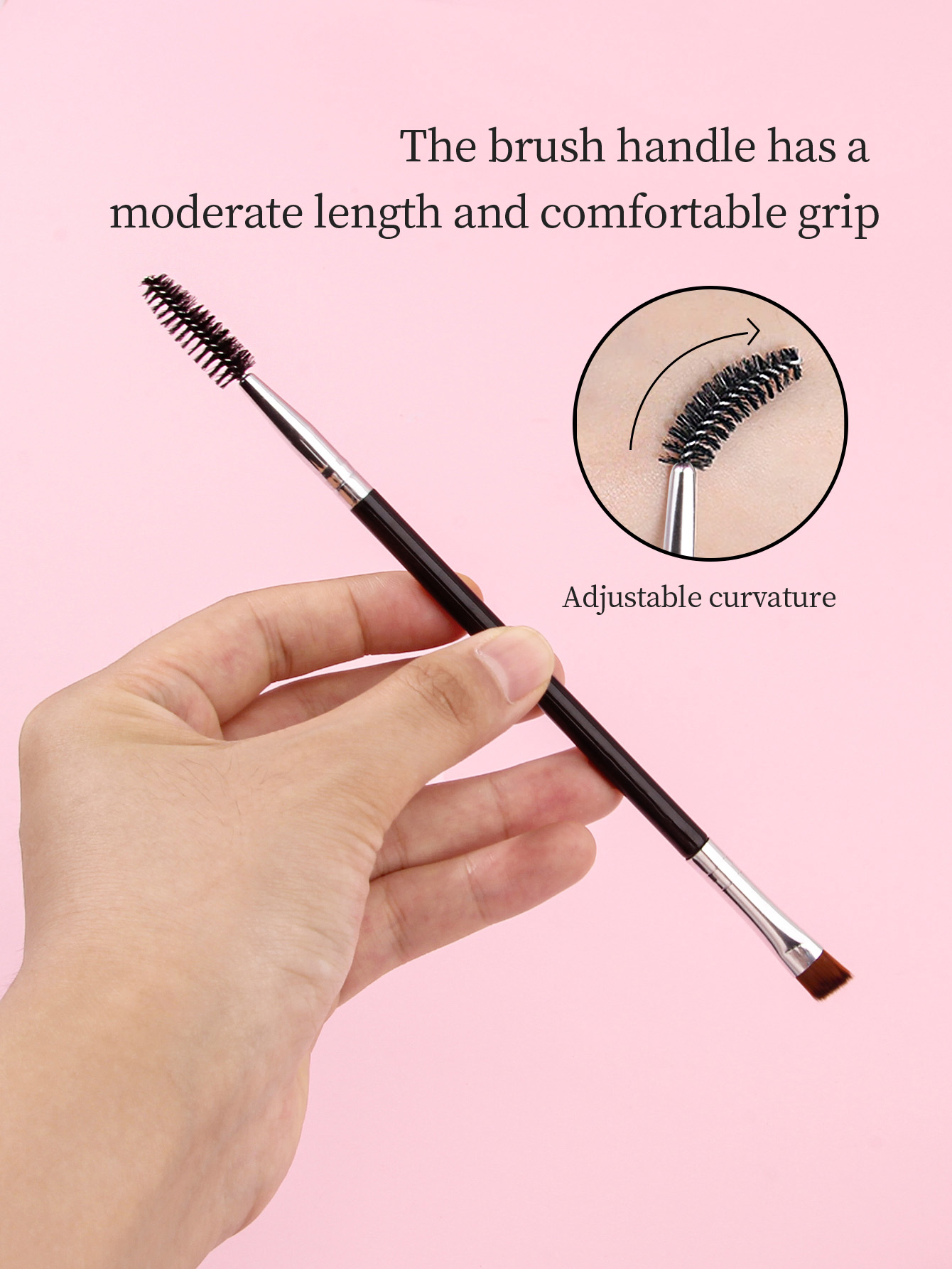Eyebrow Brush Angled Eyebrow Comb Beauty Makeup Brushes for Lash Eye Brow Brush blending Make-up Tools