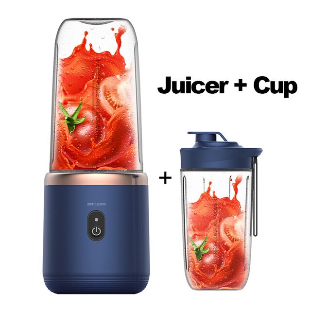 HDAKDDHG Draagbare Smoothie Maker Blender, USB Oplaadbare Persoonlijke