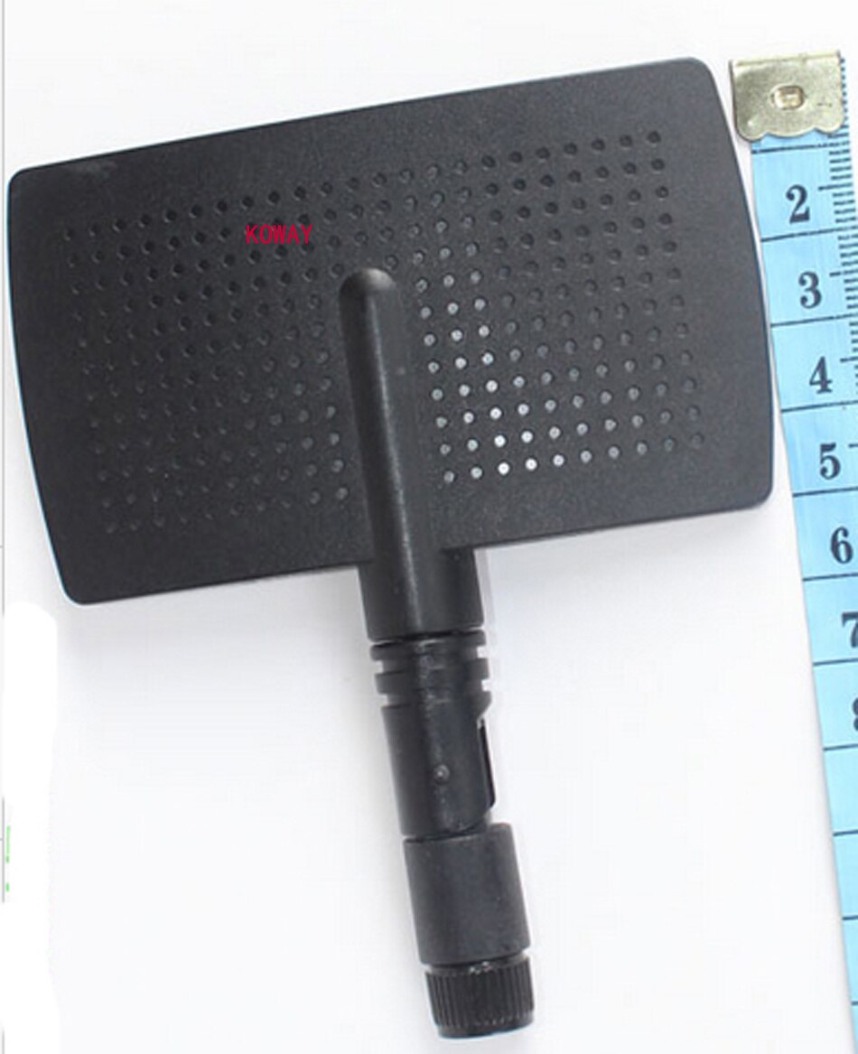Mini Größe 2,4G 8dBi hoch gewinnen Wifi Tafel Antenne 130 Grad 50Ohm Antenne mit SMA Buchse
