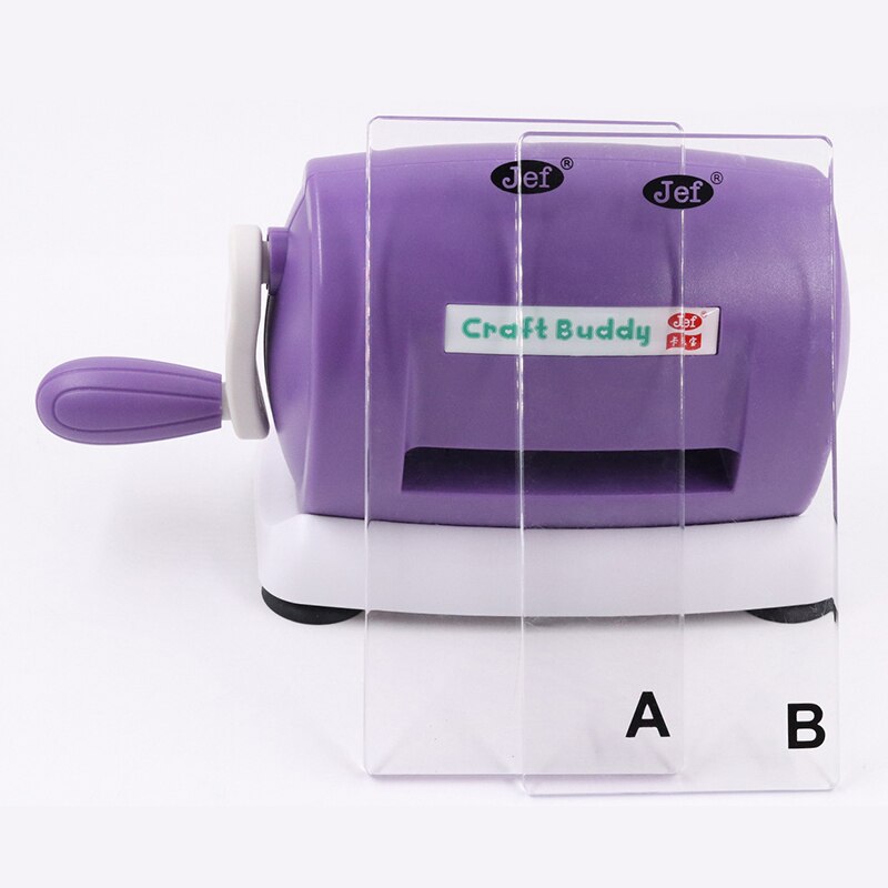Máquina troqueladora de plástico para manualidades, herramientas de corte de álbum de recortes, práctica, bricolaje