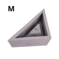 Fioriera di cemento Stampo in silicone Rombo A Forma di Esagono Geometrico Decorazione Della Casa Del Mestiere Invasatura Piante Succulente Cemento Vaso di Stampi: D