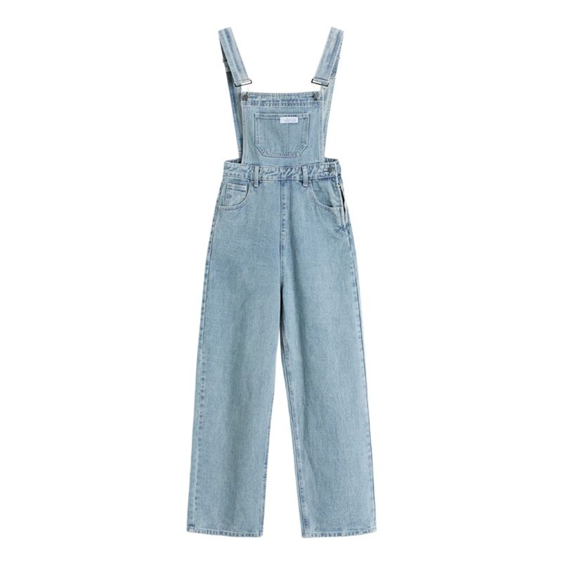 Summer Jeans Denim Jumpsuits Women Playsuits Chic Vintage Overalls Trendy Casual Rompers Loose Bottom Female Jeans