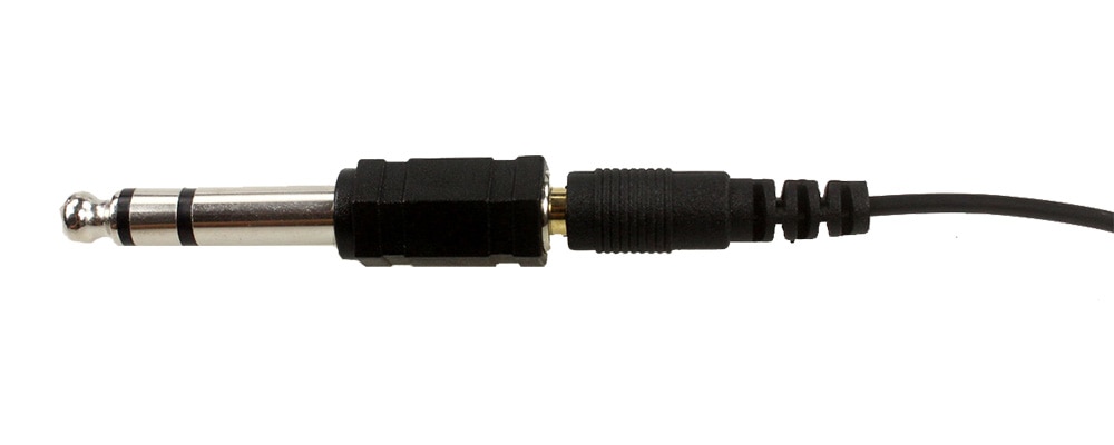 Omni-directional Lavalier Microphone with Metal Clip 3.5mm to 6.5mm Adapter 6M Long Cord for Smartphone and Cameras