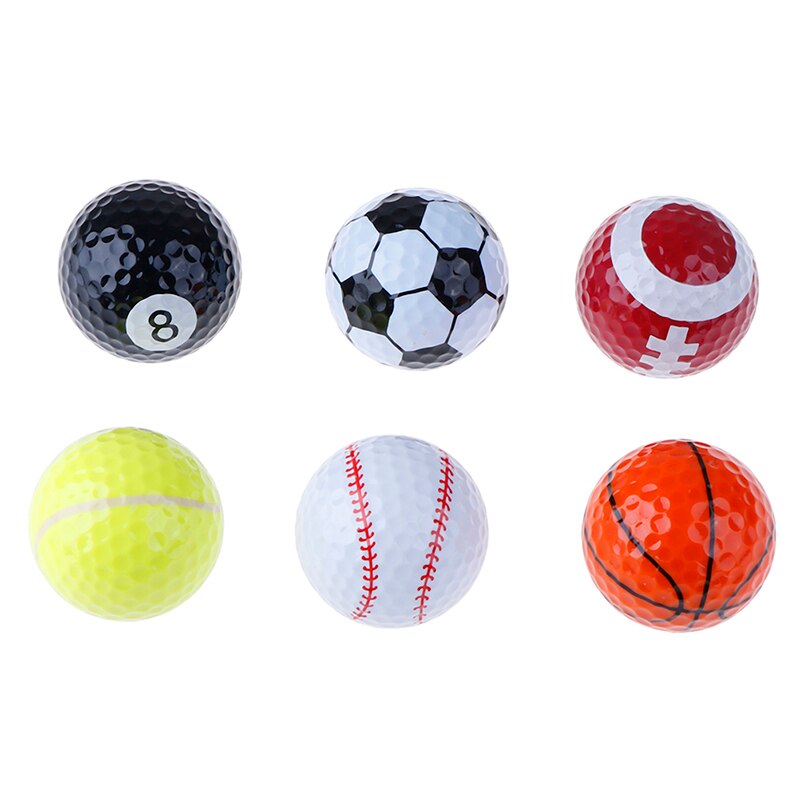 1 X Outdoor Sports Golf Ball Golf Game Strong Resilience Force Sports Practice Ball